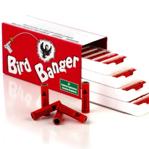 15 mm Bird Banger Cartridges with Blank Primers