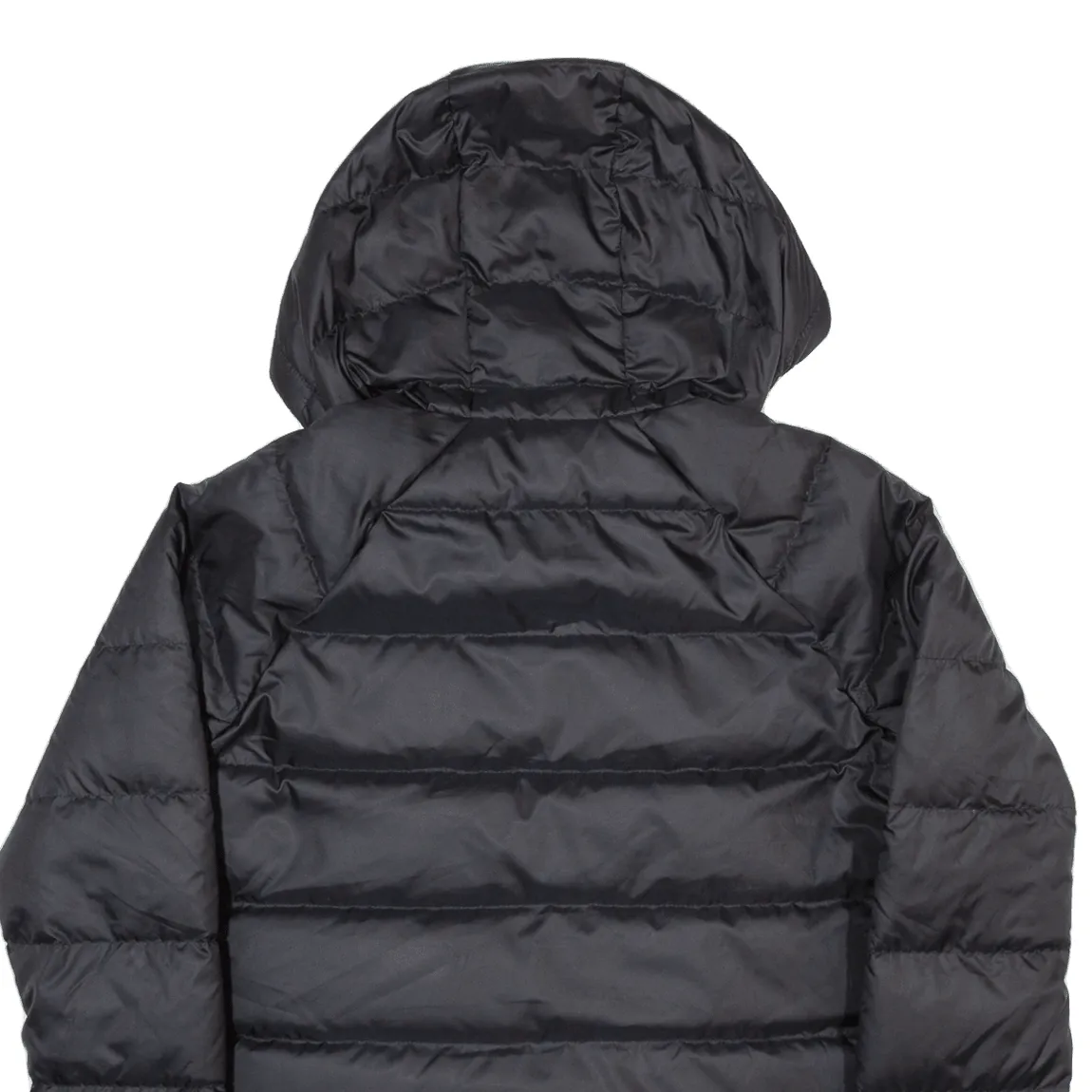 ADIDAS Down Insulated Womens Puffer Coat Black Hooded XS