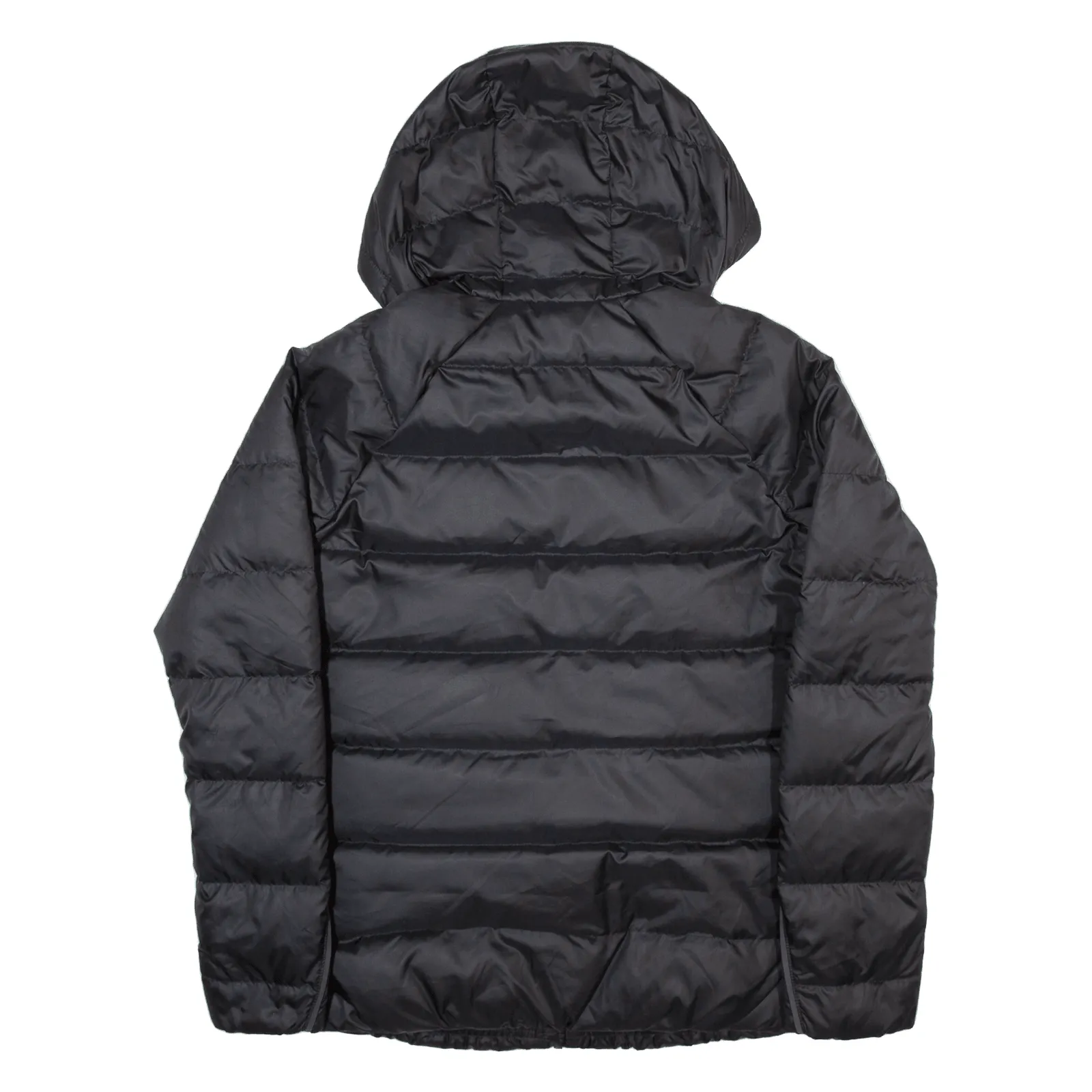 ADIDAS Down Insulated Womens Puffer Coat Black Hooded XS