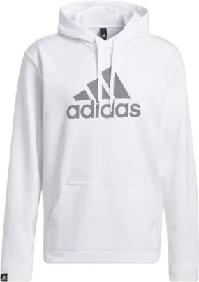 adidas Men’s Game and Go Pullover Hoodie GT0052 WHITE/BLACK