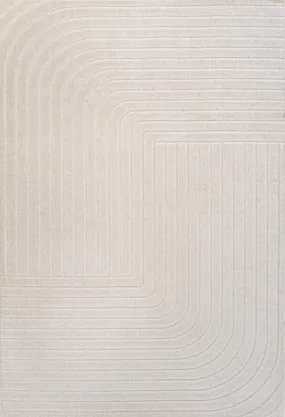 Akan Minimalist Angle Geometric Rug