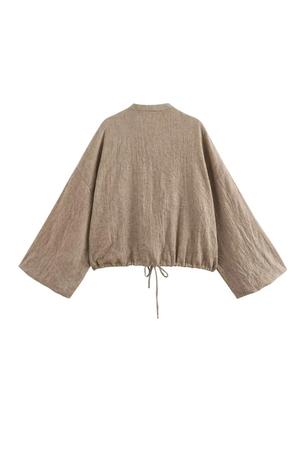 'Alexa' Chinese Style Round Collar Short Jacket