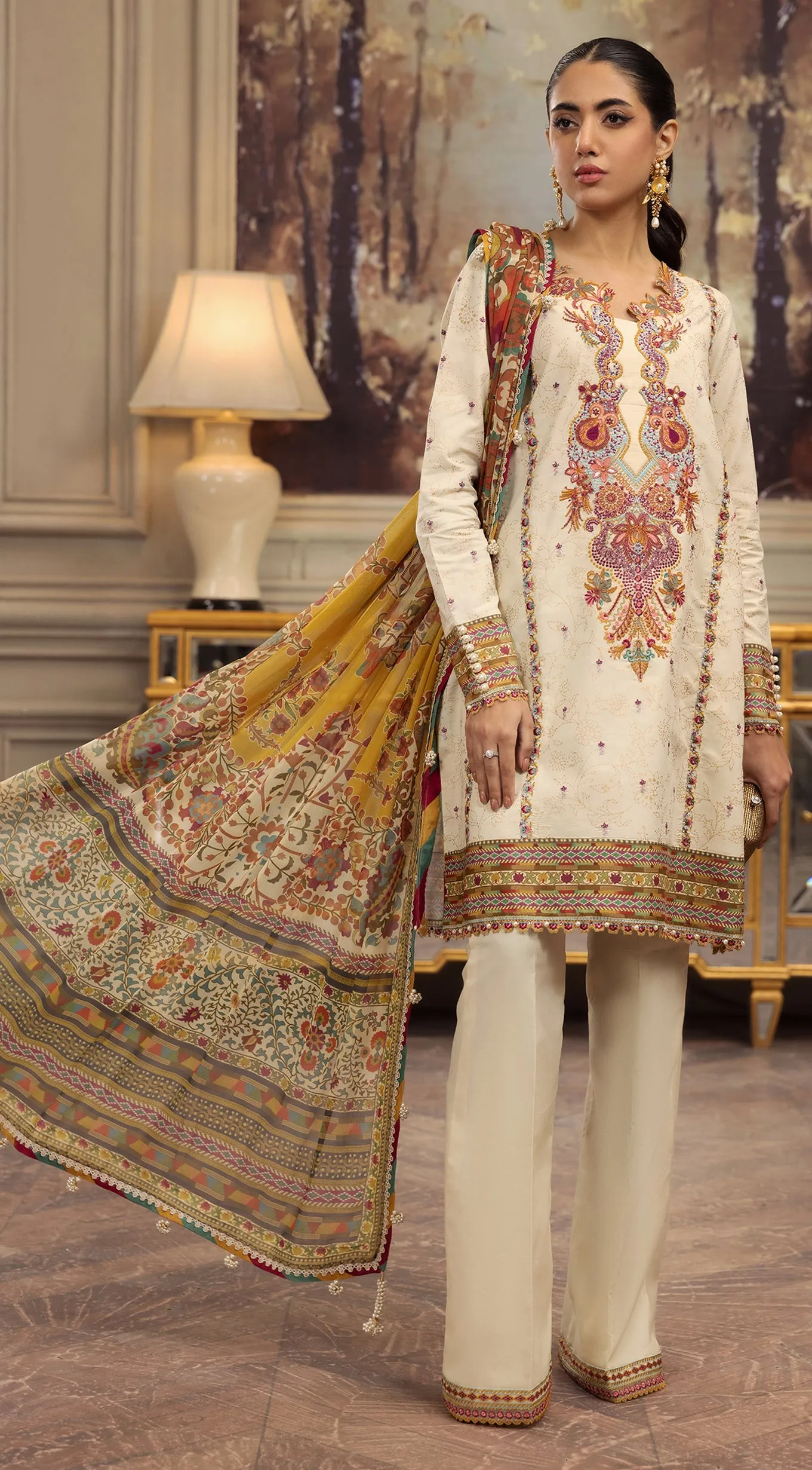 Anaya by Kiran Chaudhry Luxury Lawn Eid Collection – YANA