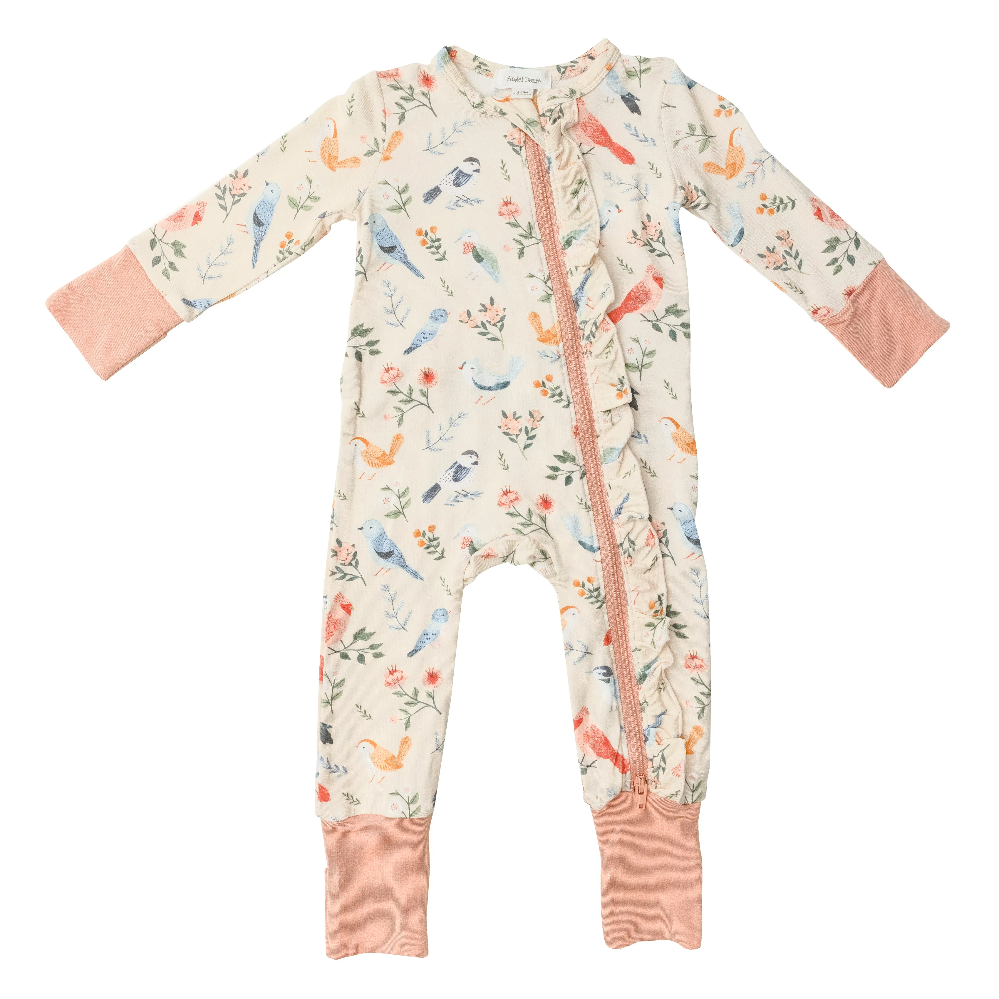 Angel Dear American Birds 2 Way Zipper Romper