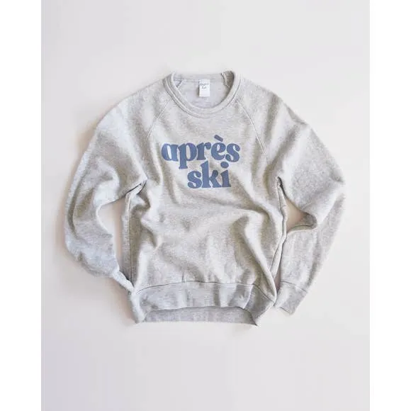 Apres Ski Fleece Sweatshirt - Light Eco Grey