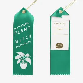 Award Ribbon / Bookmark w Note - Plant Witch