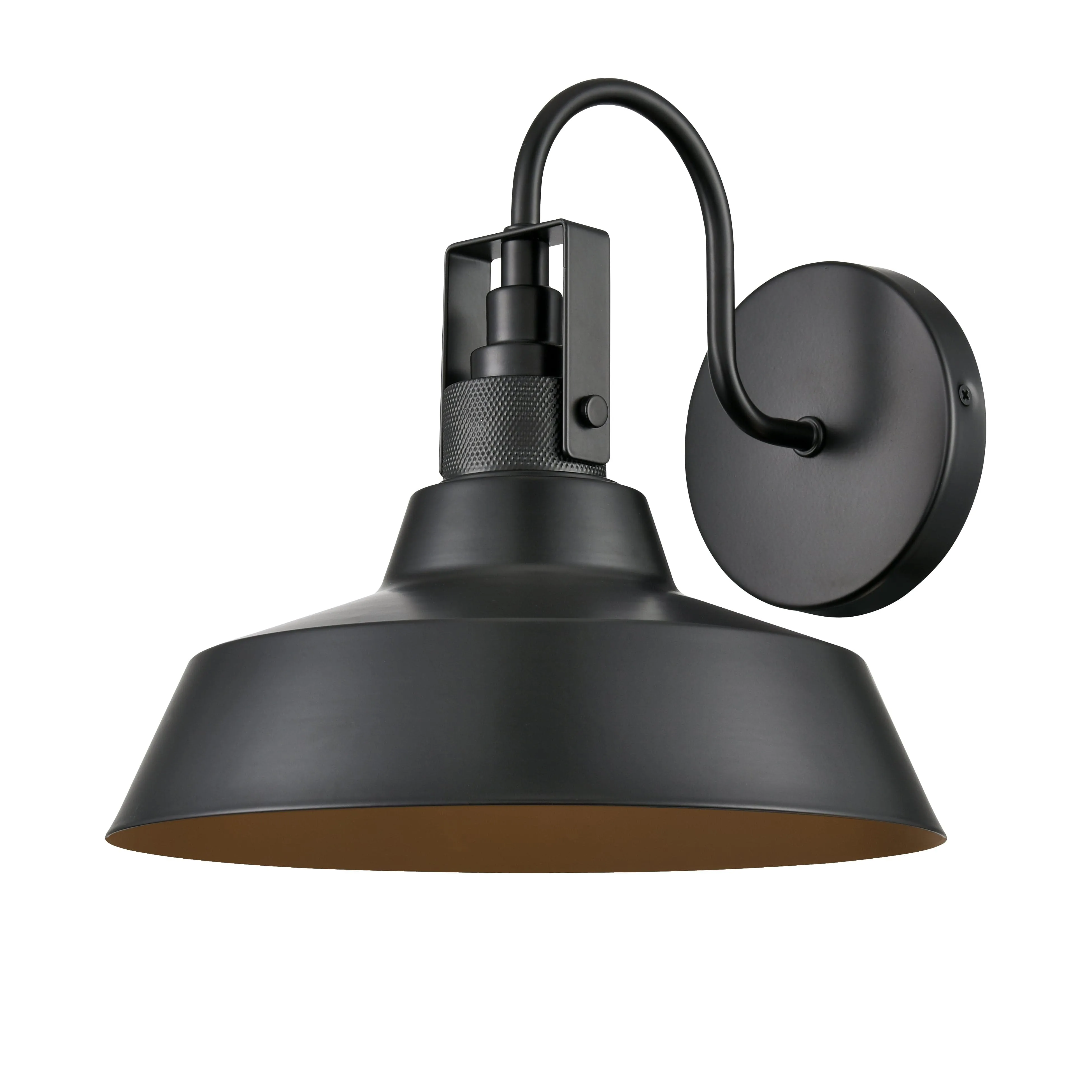 Axell Outdoor Wall Sconce - Powder Coated Black - 11in. Extension - E26 Medium Base