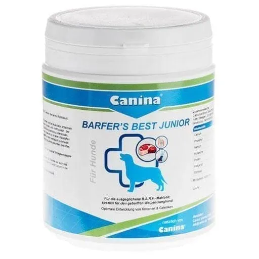 BARFERS Best Junior Powder for dogs vitamins, minerals, calcium