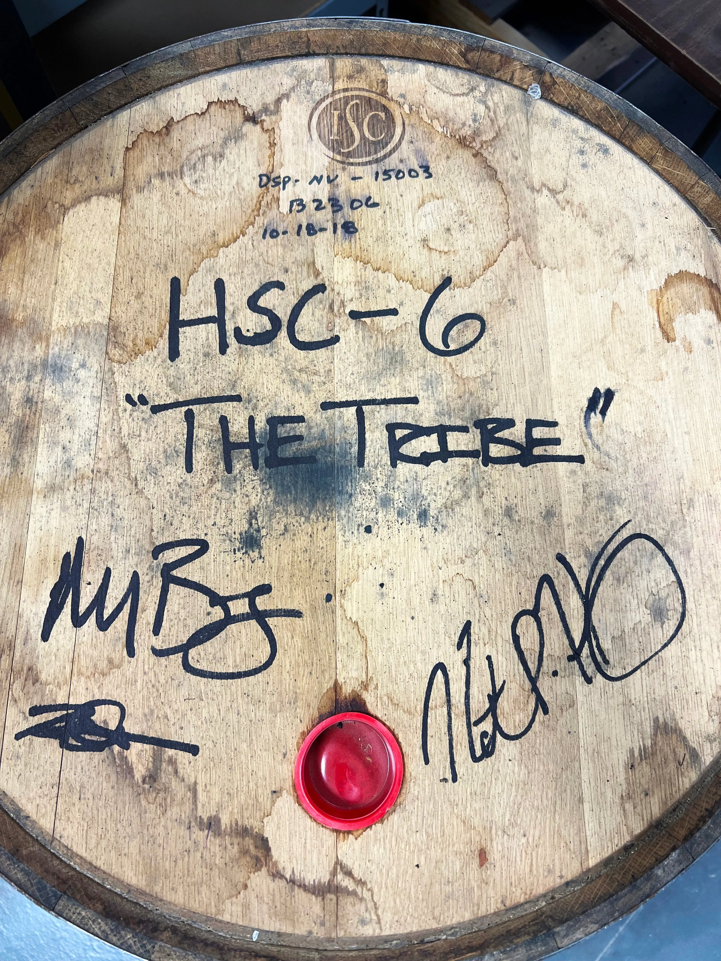 Barrel #2306 HSC-6 “The Tribe” Single Barrel Bourbon   Frey Ranch Farm Strength Uncut