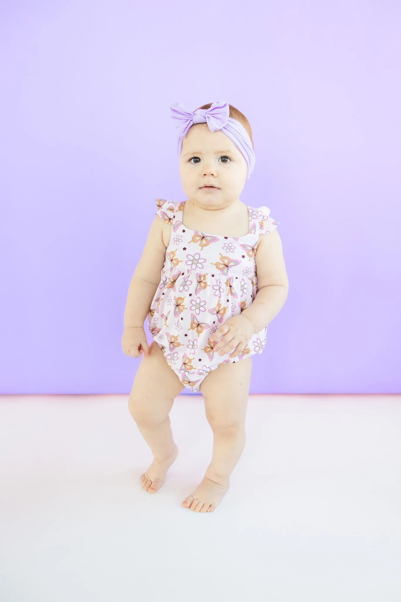 BLOSSOMIN' BUTTERFLY DREAM BUBBLE ROMPER