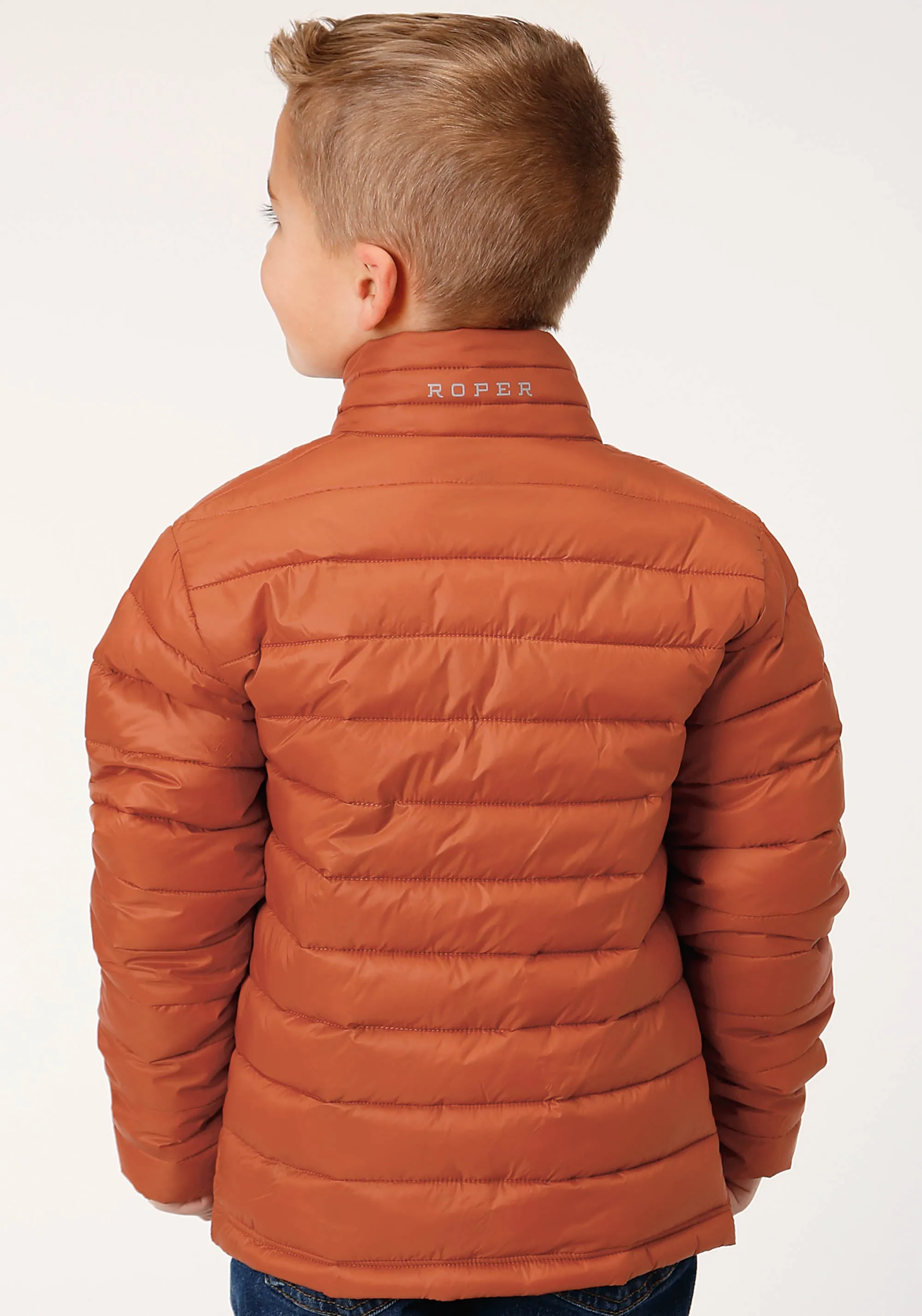 BOYS  CRUSHABLE POLY FILLED DOWN JACKET