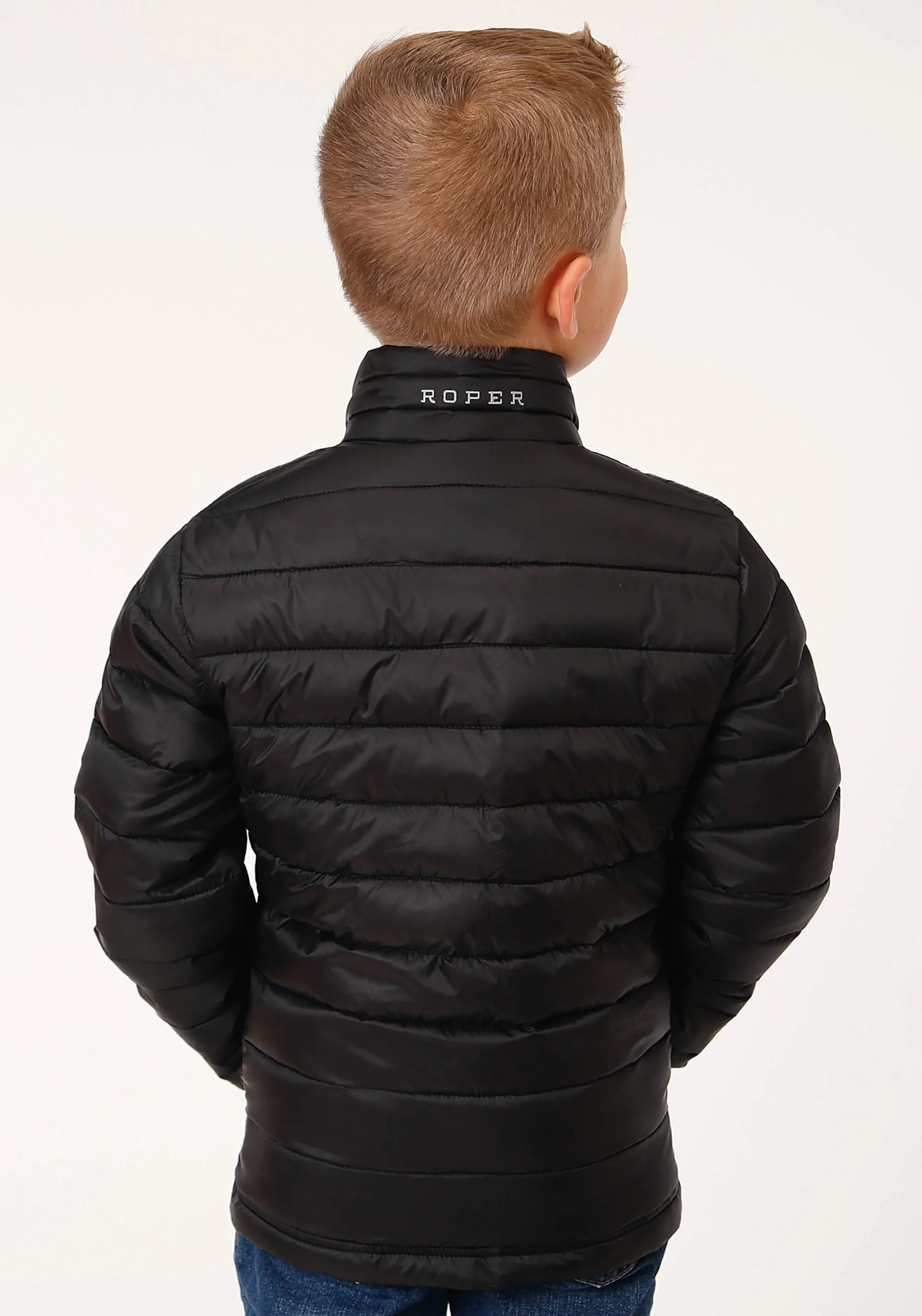 BOYS  CRUSHABLE POLY FILLED DOWN JACKET