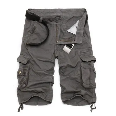 Camouflage Camo Cargo Mens Loose Work Shorts Military Short  Pants