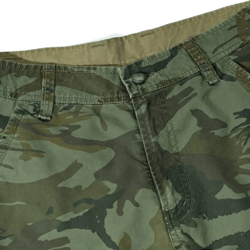 Camouflage Camo Cargo Mens Loose Work Shorts Military Short  Pants