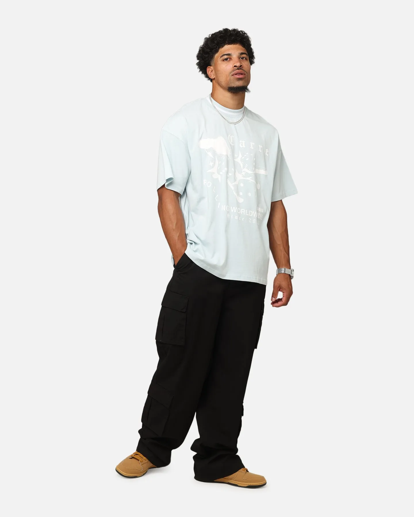 Carre Tactical Baggy Cargo Pants Black