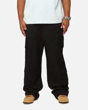 Carre Tactical Baggy Cargo Pants Black