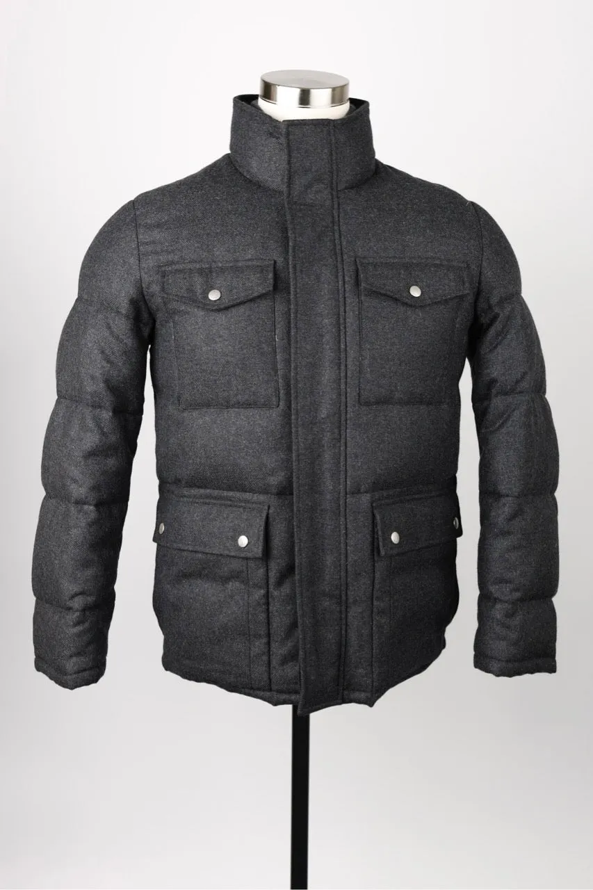 Cashmere Down Puffer