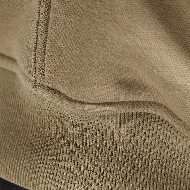 Casual Solid Color Hooded Sweatshirt with Pocket