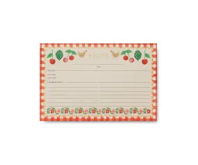 Cherry Farm Recipe Cards