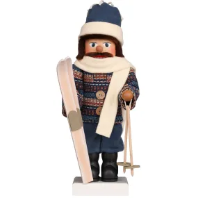 Christian Ulbricht Skier Premium Nutcracker Christmas Decoration