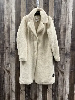 Coat Faux Fur & Sherpa By Rachel Zoe In Cream, Size: M