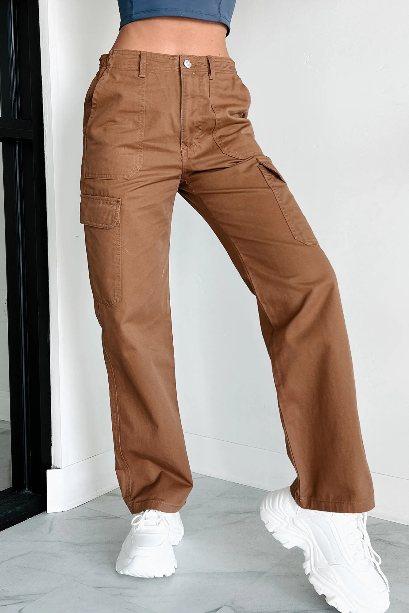 Colson Cargo Pants (Camel)