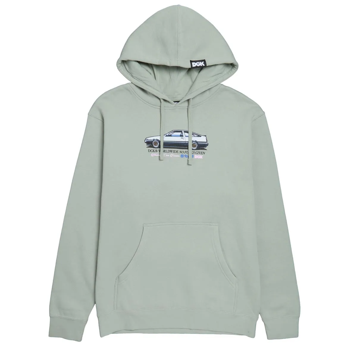 DGK Risen Fleece Hoodie - Dusty Sage