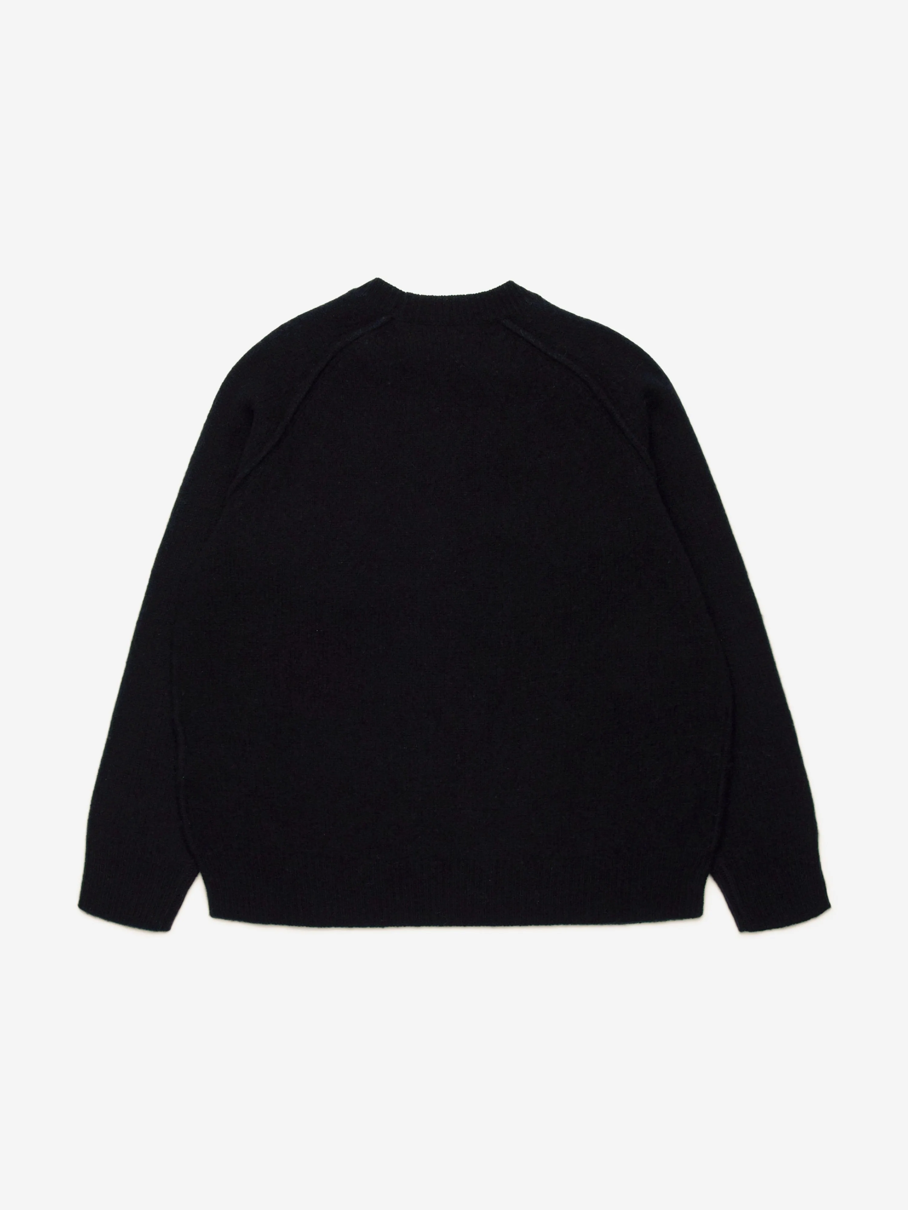 Diesel Kids Wool Knitted Logo Jumper in Black