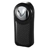 Dobrev Five Torch Cigar Lighter - Black Carbon Fiber