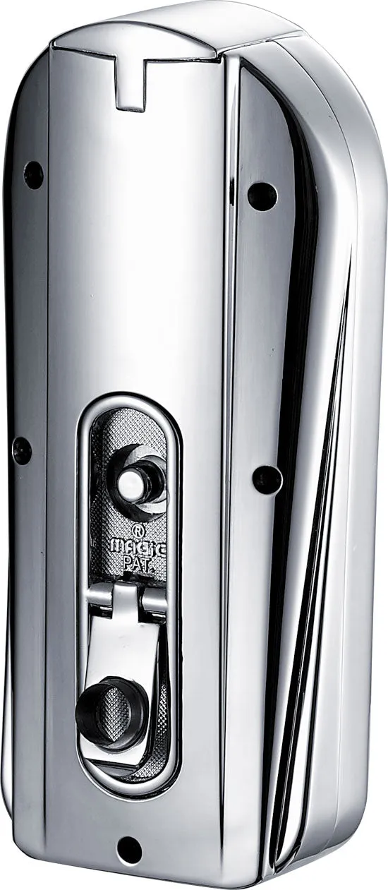 Dobrev Five Torch Cigar Lighter - Chrome and Black Carbon Fiber