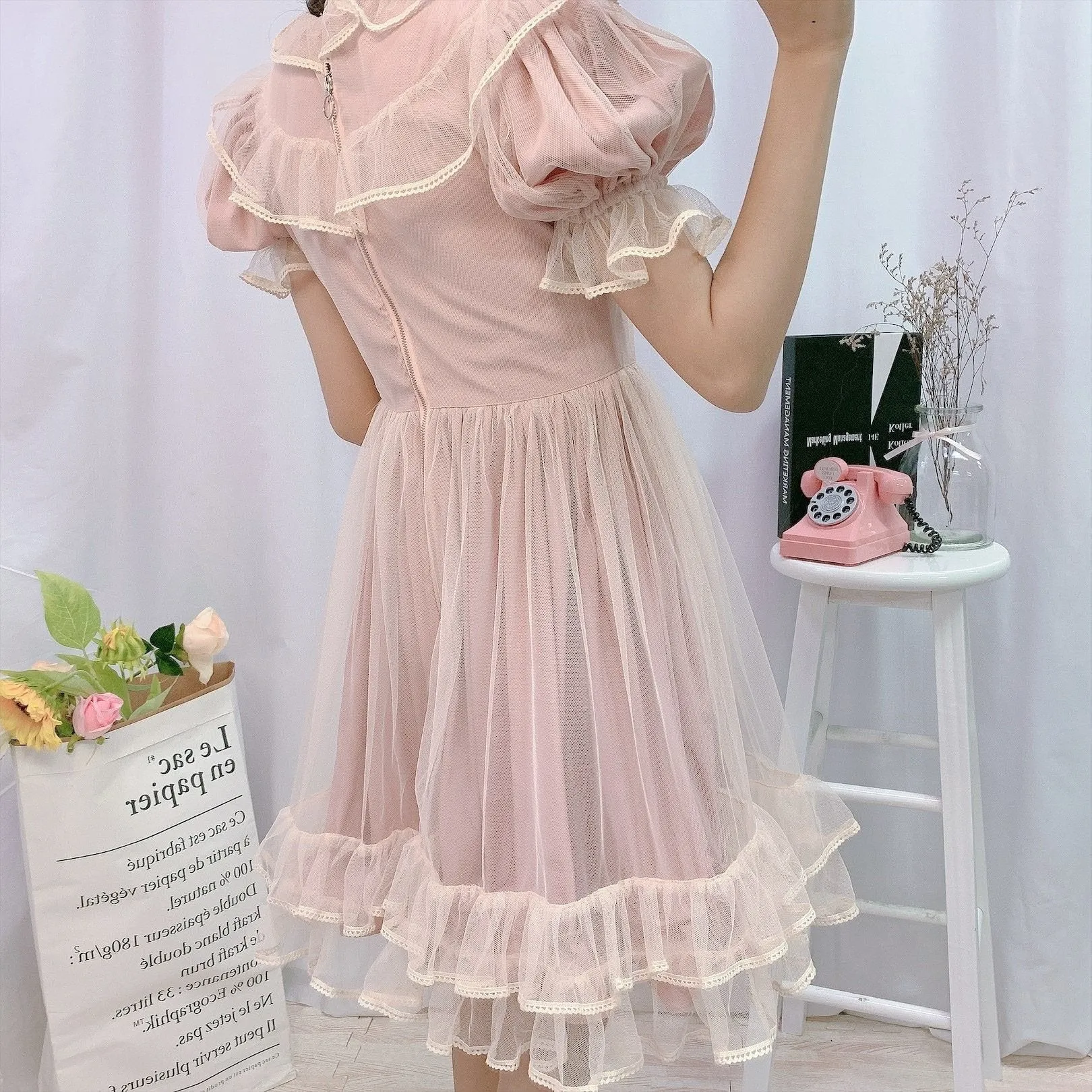 Dusty Pink Fairy Gown