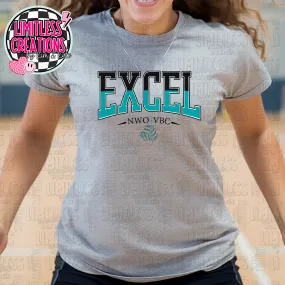 Excel Volleyball  graphic T Shirts