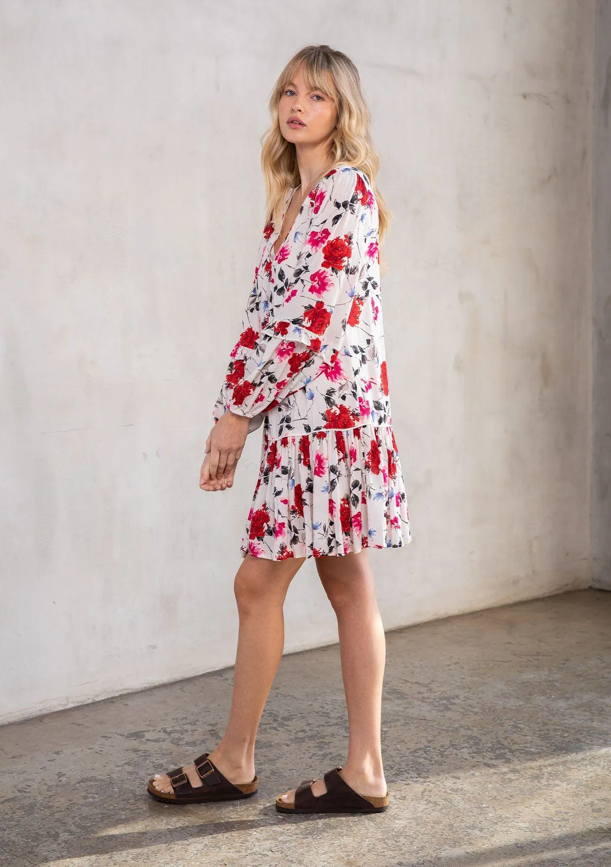 Freja Floral Mini Dress