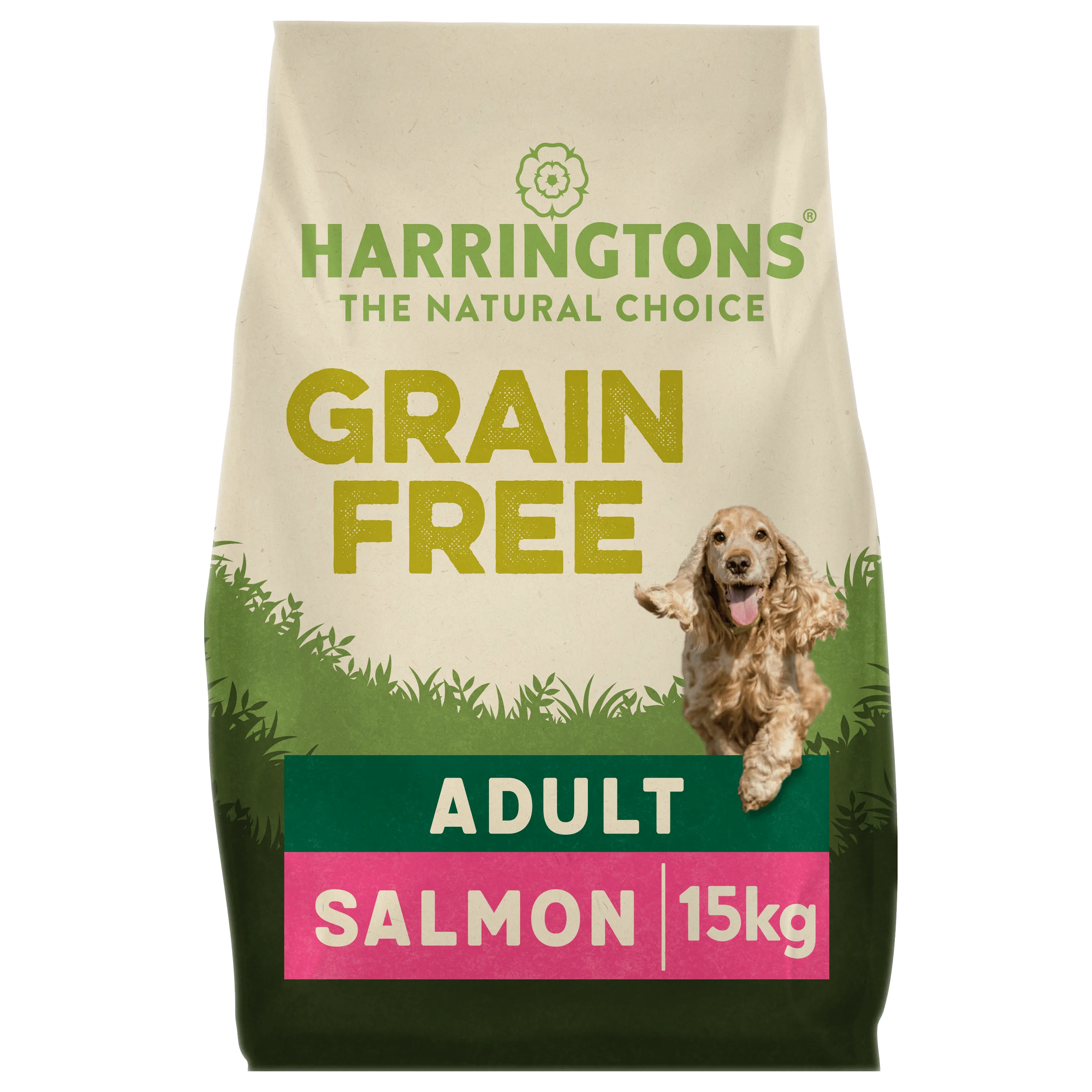 Grain-Free Dry Adult Dog Food Salmon & Sweet Potato 15kg