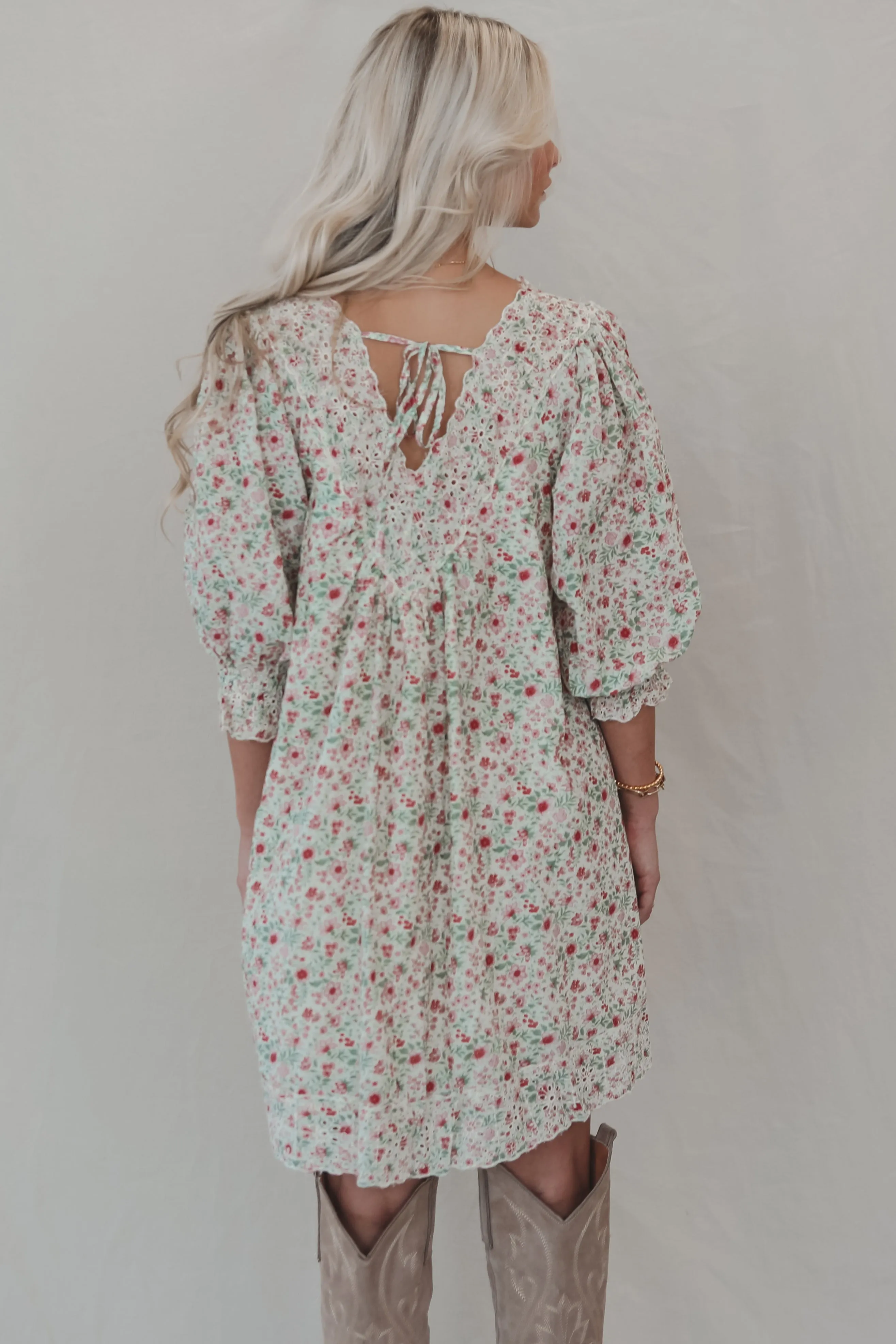 Having A Sweet Floral Moment Babydoll Dress