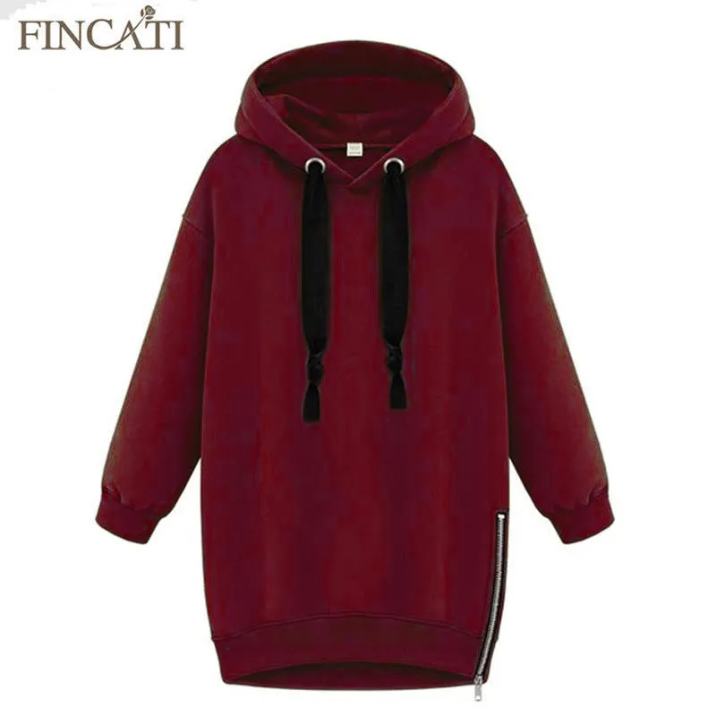 High Quality New Autumn Women Lady Cotton Loose Hooded Jacket Thicken Velvet Long sleeve Sweatshirt Korean Style Hoodies 500g/pc