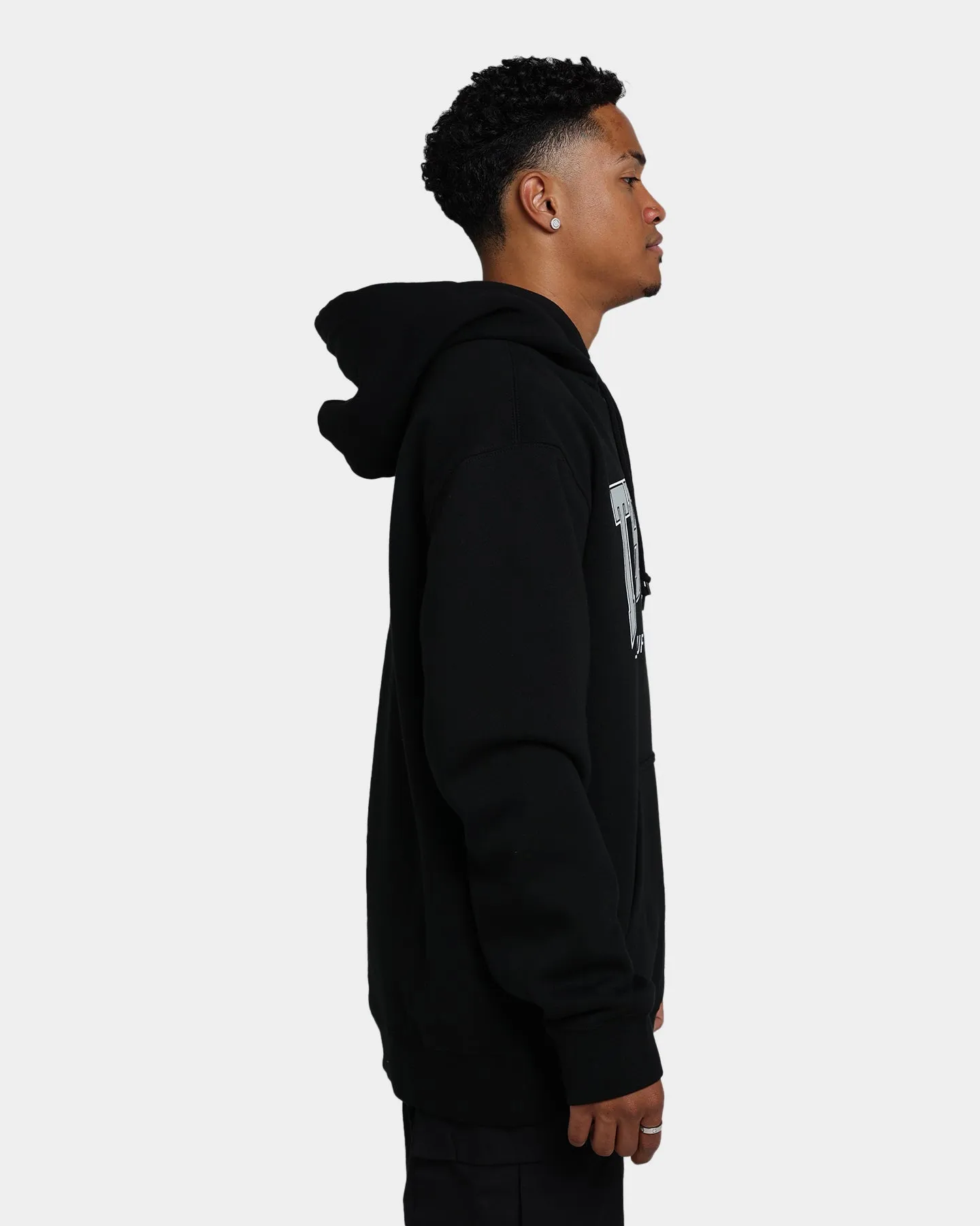 HUF X Thrasher Bayview Pullover Hoodie Black