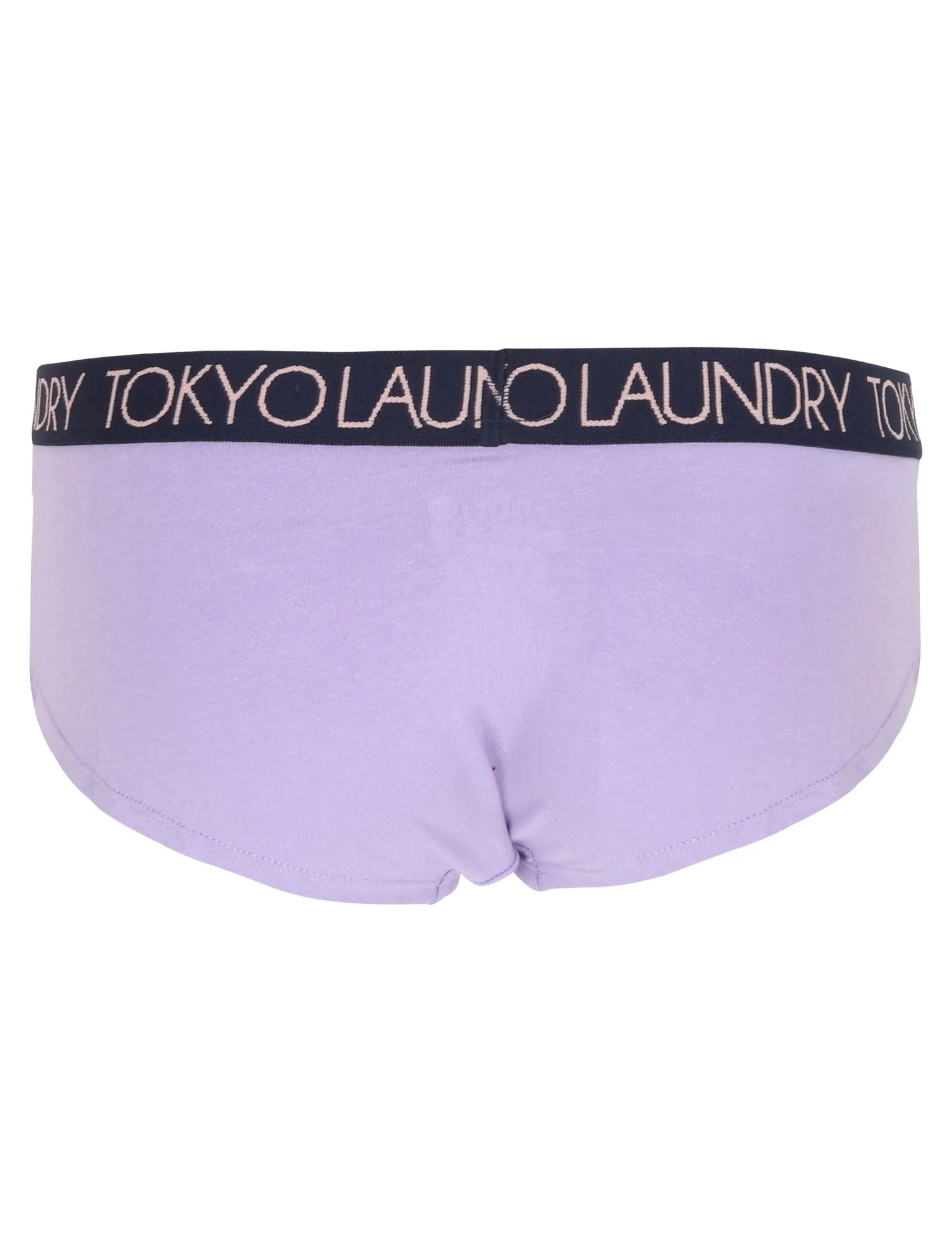 Jenny (5 Pack) Assorted Briefs In Violet Tulip / Peacoat Blue / Bridal Rose / Aqua Haze / Peacoat Blue - Tokyo Laundry