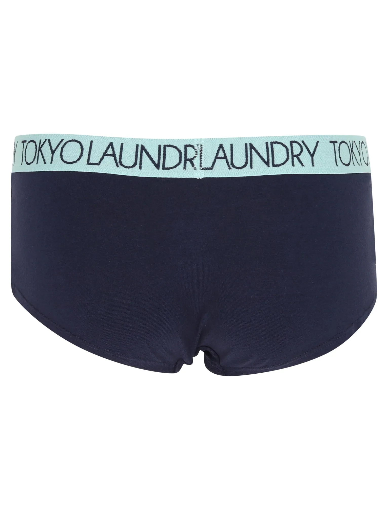 Jenny (5 Pack) Assorted Briefs In Violet Tulip / Peacoat Blue / Bridal Rose / Aqua Haze / Peacoat Blue - Tokyo Laundry