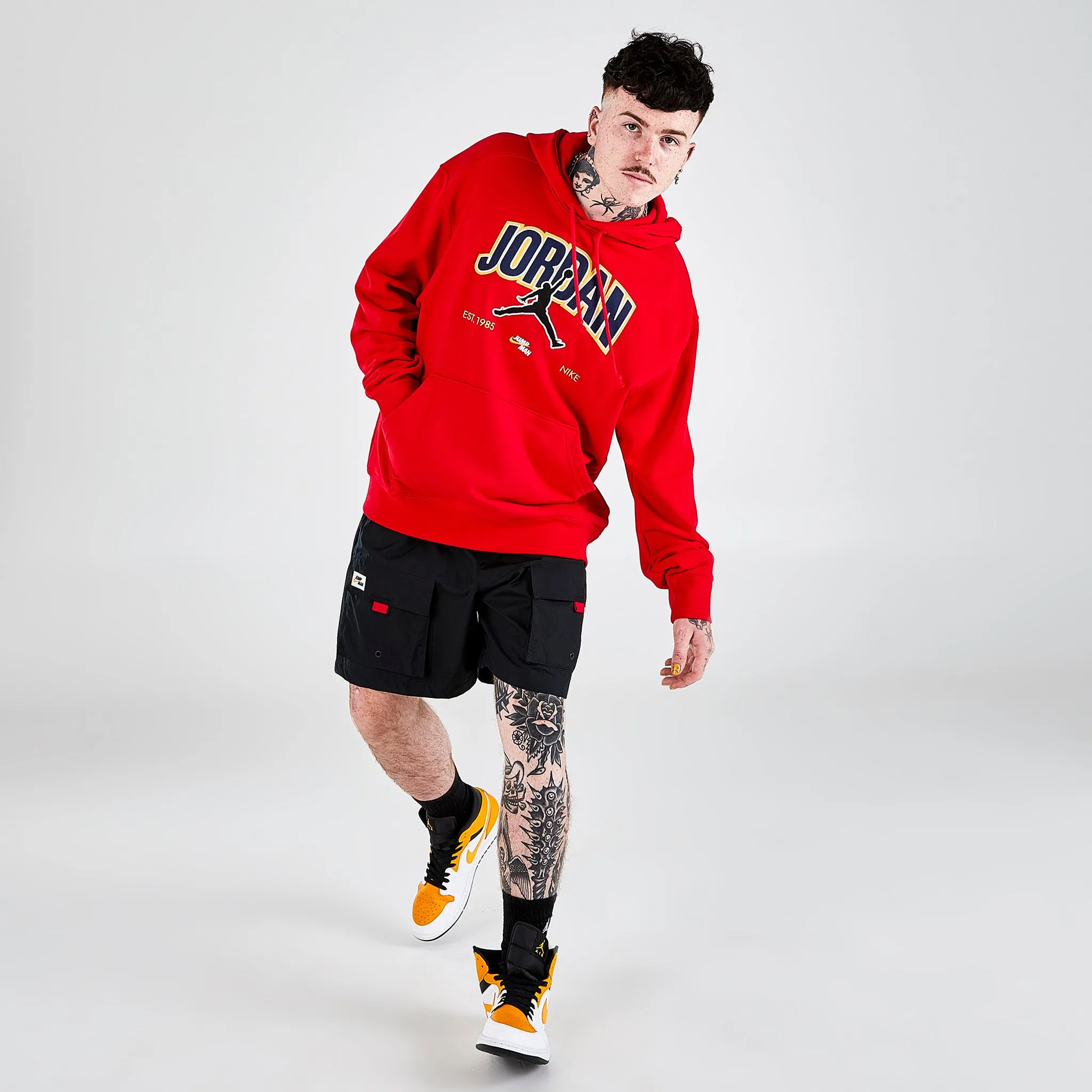 Jordan Jumpman Pullover Hoodie / University Red