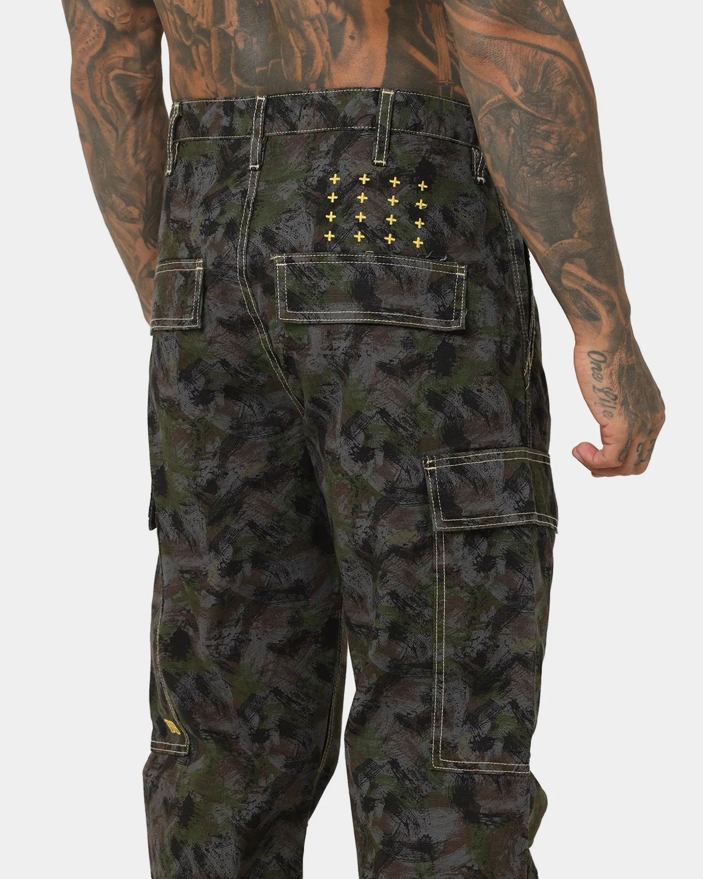 Ksubi Fugitive Cargo Pants Camo