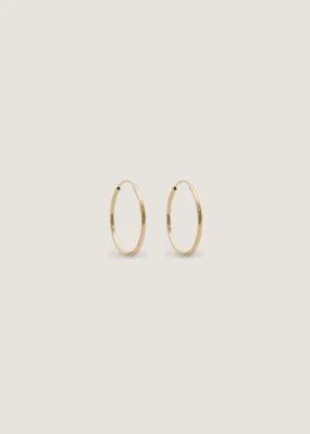 Lightweight Hoop Earrings Small