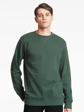 Lindbergh Men Green Solid Sweatshirt