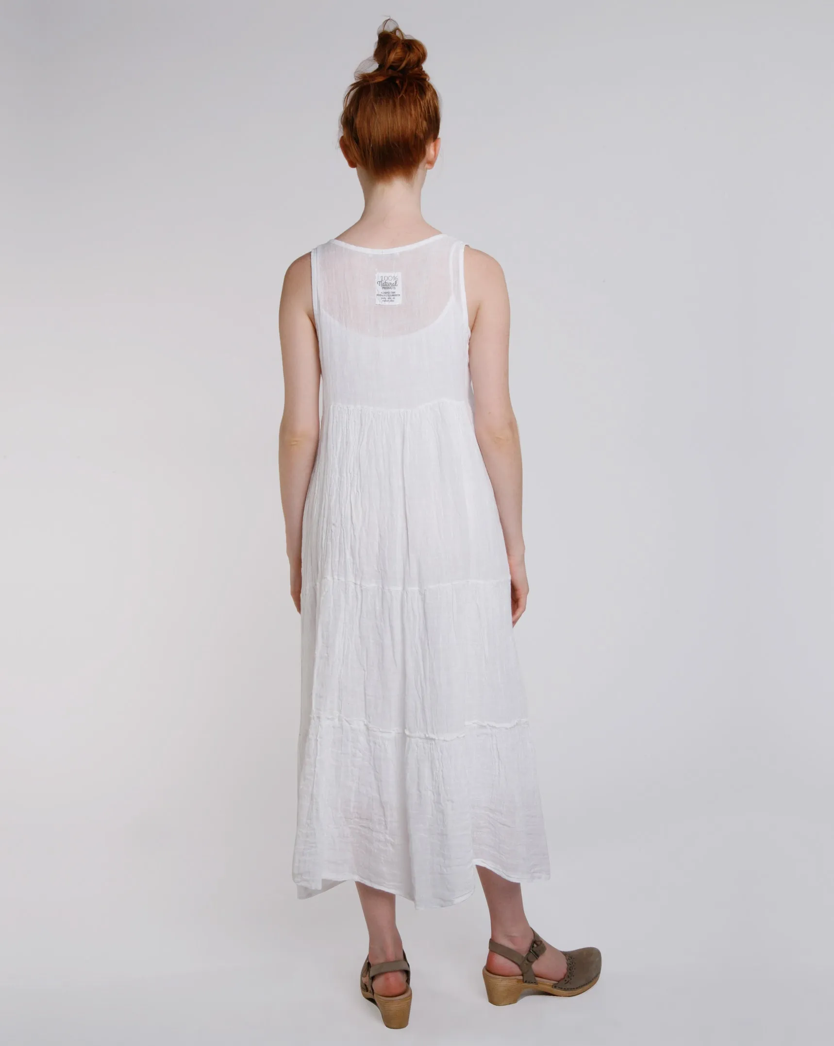 Linen Babydoll Tank dress