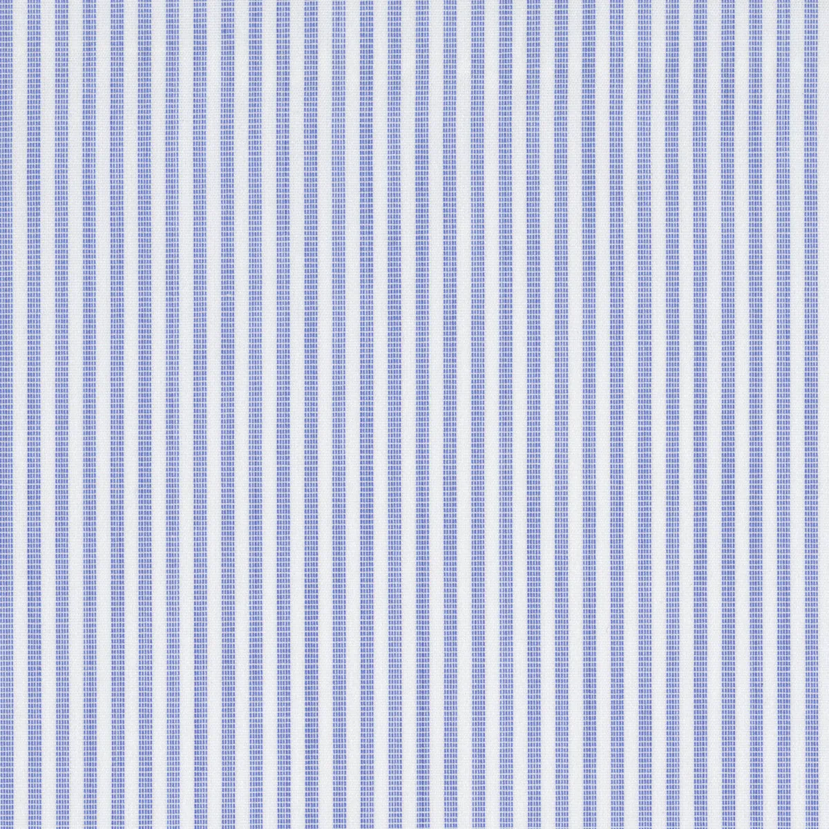 Made-to-Measure Shirt in Blue Stripe End-on-End