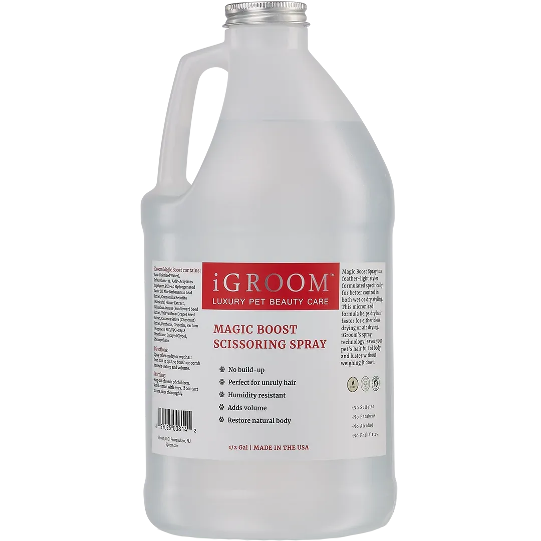 Magic Boost Scissoring Spray 64oz by iGroom