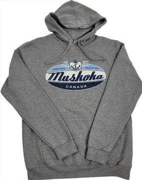 Medium Weight Muskoka Hoodie in Grey