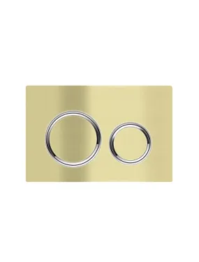 Meir Sigma 21 Dual Flush Plates to suit Geberit - PVD Tiger Bronze