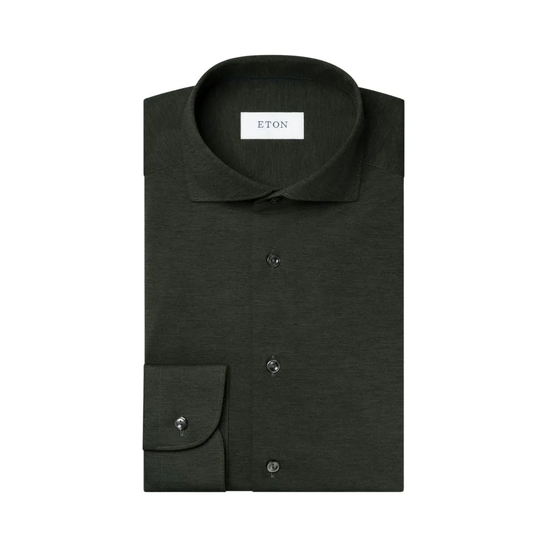 Melange Four-Way Stretch Slim Fit Shirt 100012802