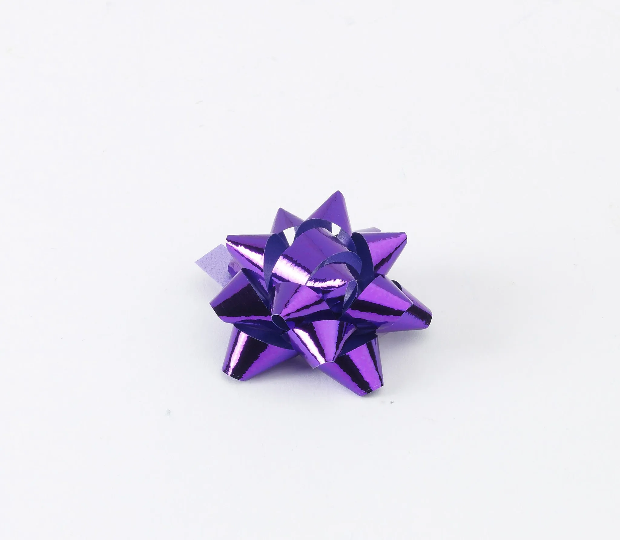 Metallic Purple Small Bows (50)